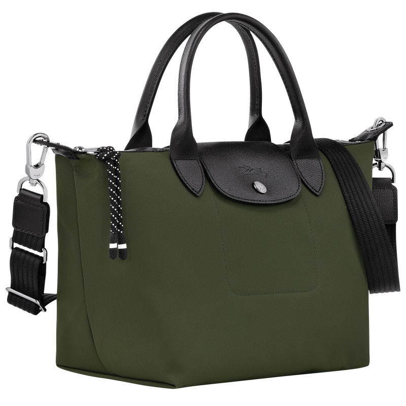 Bolsa de Mão Longchamp Le Pliage Energy S Handbag Feminino Caqui | LC-OESO0461
