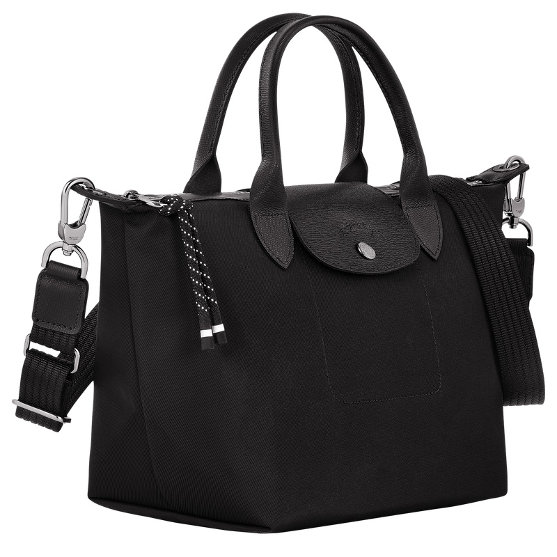 Bolsa de Mão Longchamp Le Pliage Energy S Handbag Masculino Pretas | LC-KBDC6216