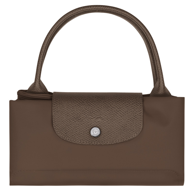 Bolsa de Mão Longchamp Le Pliage Green M Handbag Feminino Terra | LC-BTYP9146