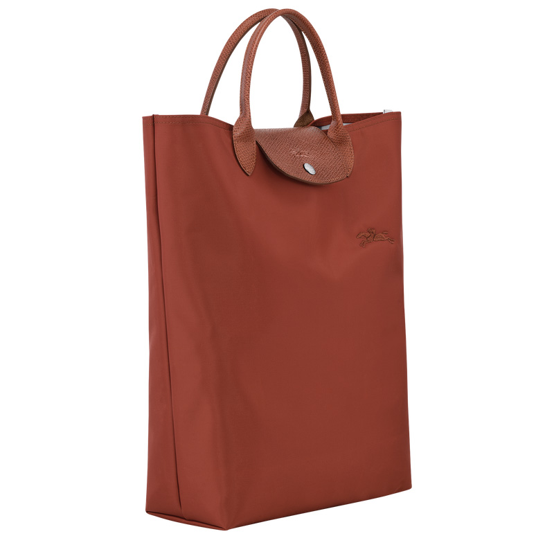 Bolsa de Mão Longchamp Le Pliage Green M Tote bag Feminino Chestnut | LC-HCTY1088