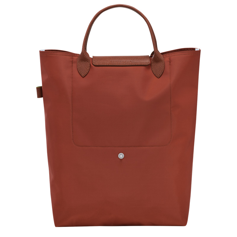Bolsa de Mão Longchamp Le Pliage Green M Tote bag Feminino Chestnut | LC-HCTY1088