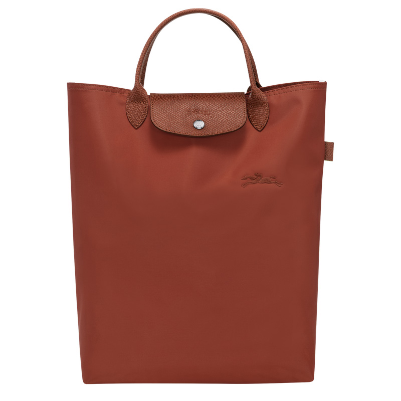 Bolsa de Mão Longchamp Le Pliage Green M Tote bag Feminino Chestnut | LC-HCTY1088