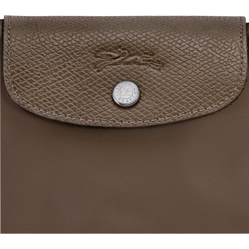 Bolsa de Mão Longchamp Le Pliage Green M Tote bag Feminino Terra | LC-FPSI0702