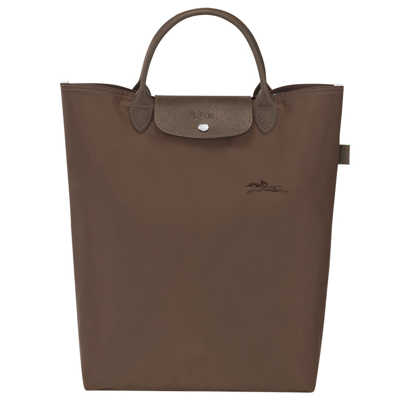 Bolsa de Mão Longchamp Le Pliage Green M Tote bag Feminino Terra | LC-FPSI0702
