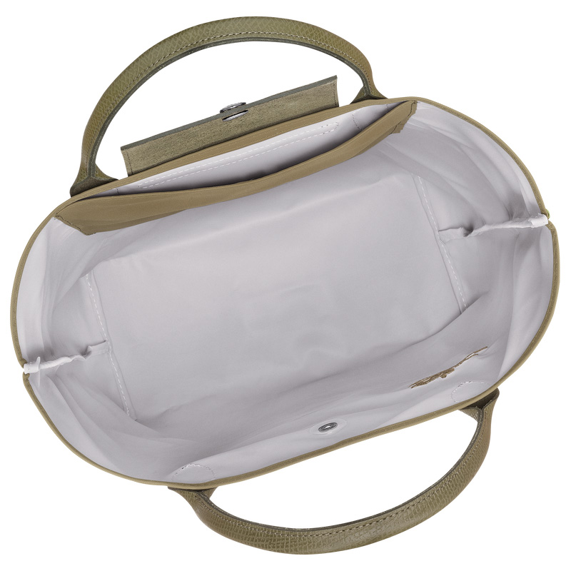 Bolsa de Mão Longchamp Le Pliage Green M Tote bag Feminino Artichoke | LC-TDIR5867