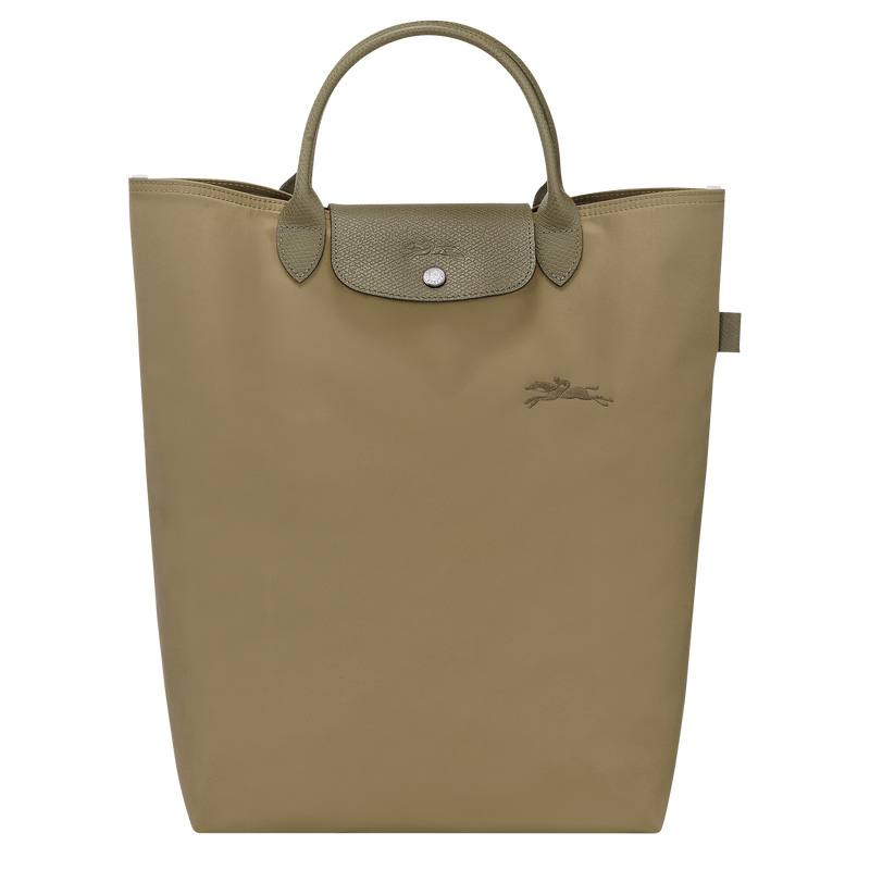 Bolsa de Mão Longchamp Le Pliage Green M Tote bag Feminino Artichoke | LC-TDIR5867