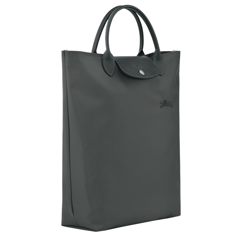 Bolsa de Mão Longchamp Le Pliage Green M Tote bag Masculino Graphite | LC-IAXH2840