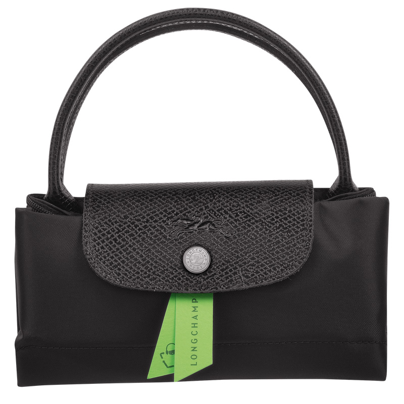 Bolsa de Mão Longchamp Le Pliage Green S Handbag Feminino Pretas | LC-NYIA1102