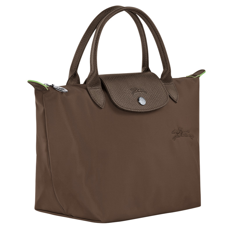 Bolsa de Mão Longchamp Le Pliage Green S Handbag Feminino Terra | LC-FVCA3676