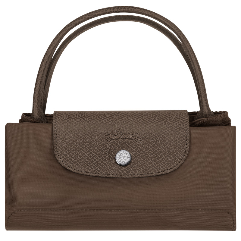 Bolsa de Mão Longchamp Le Pliage Green S Handbag Feminino Terra | LC-FVCA3676