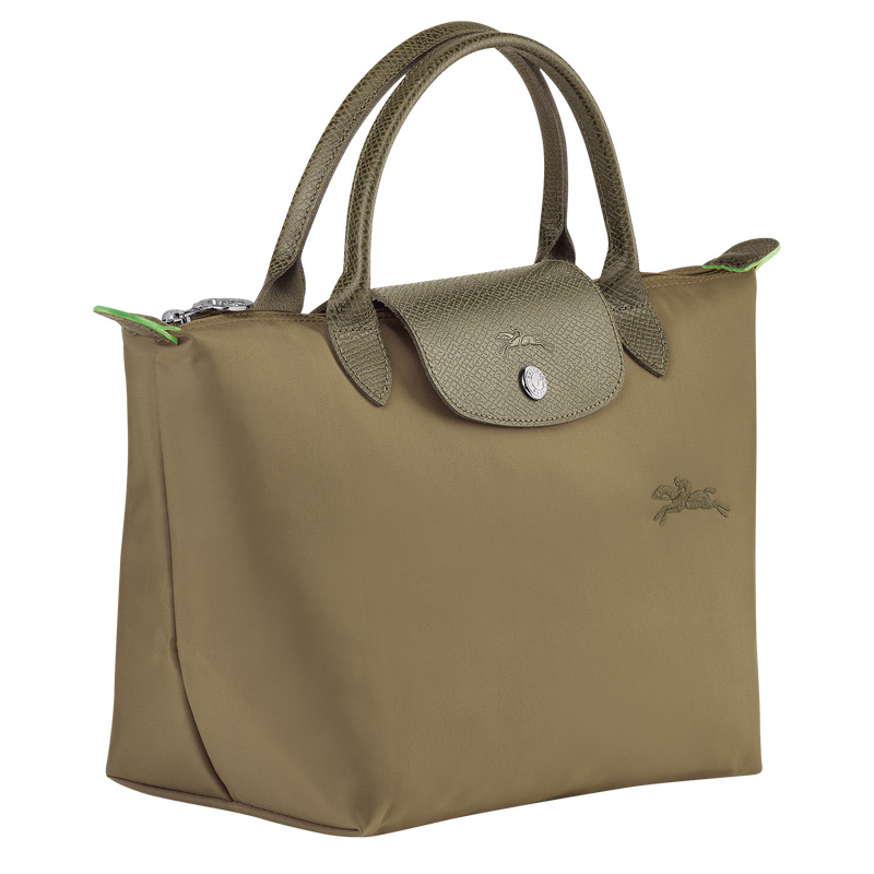Bolsa de Mão Longchamp Le Pliage Green S Handbag Feminino Artichoke | LC-UEJM3310