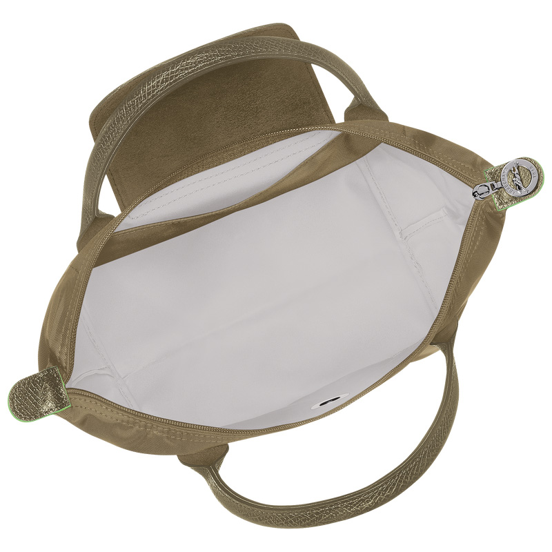 Bolsa de Mão Longchamp Le Pliage Green S Handbag Feminino Artichoke | LC-UEJM3310