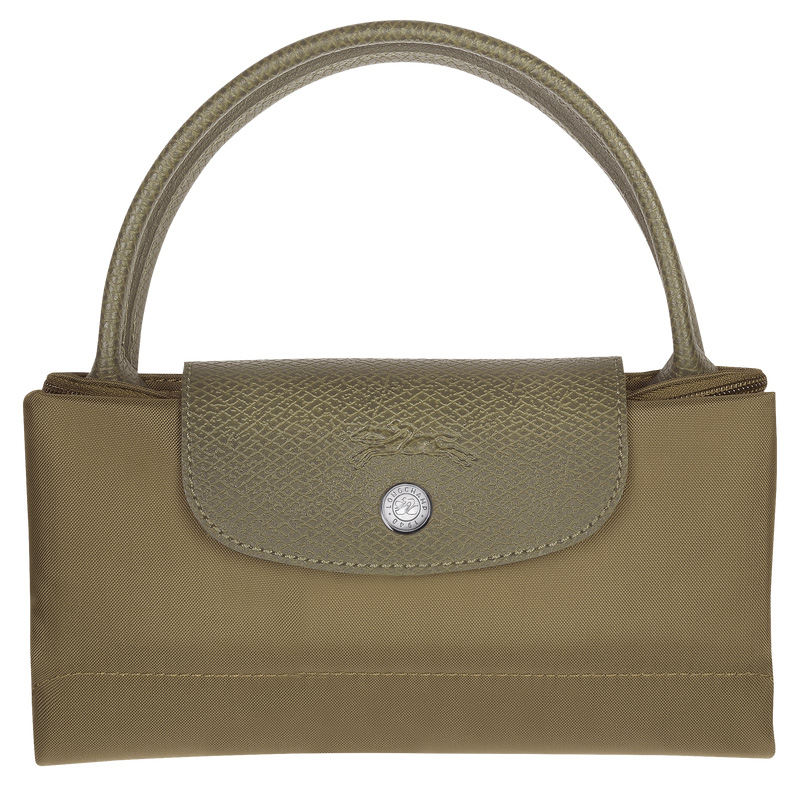 Bolsa de Mão Longchamp Le Pliage Green S Handbag Feminino Artichoke | LC-UEJM3310