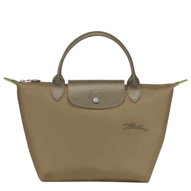 Bolsa de Mão Longchamp Le Pliage Green S Handbag Feminino Artichoke | LC-UEJM3310