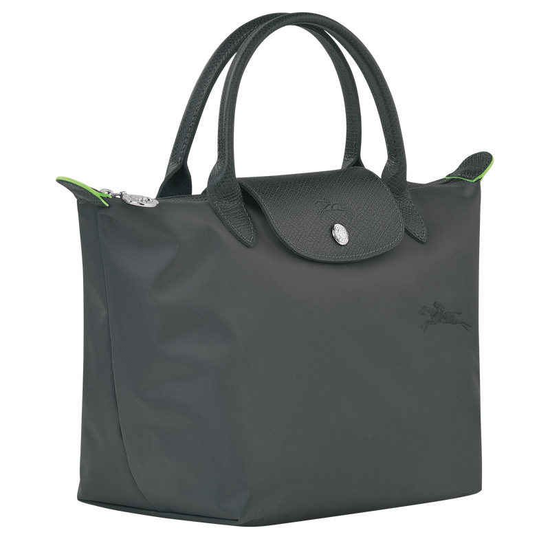 Bolsa de Mão Longchamp Le Pliage Green S Handbag Feminino Graphite | LC-FTLY1514