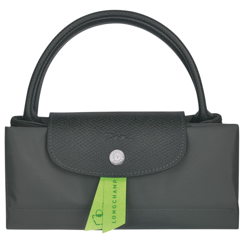Bolsa de Mão Longchamp Le Pliage Green S Handbag Feminino Graphite | LC-FTLY1514