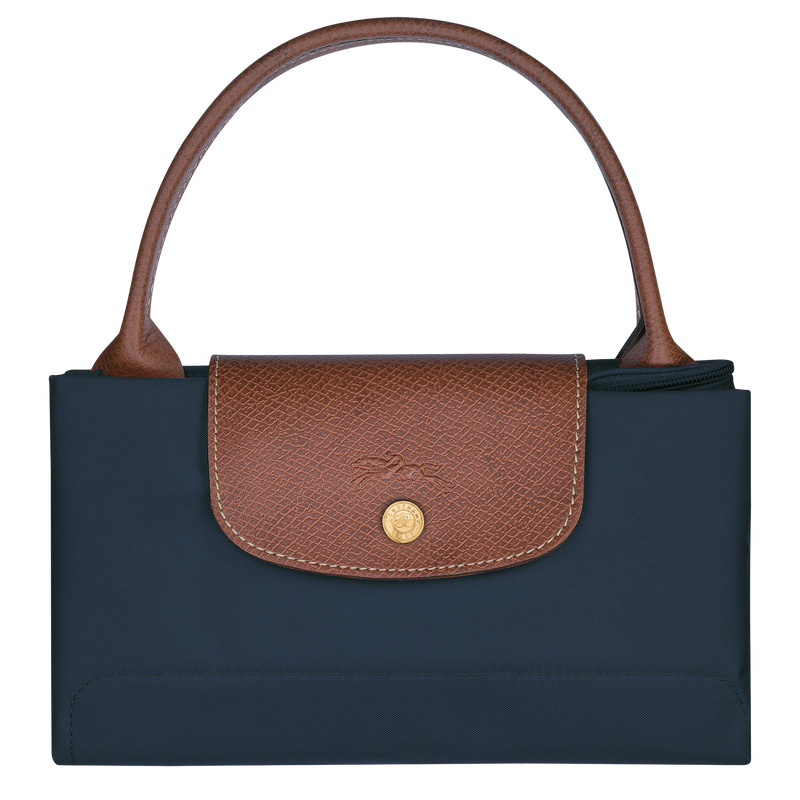 Bolsa de Mão Longchamp Le Pliage Original M Handbag Feminino Azul Marinho | LC-YGHA9090