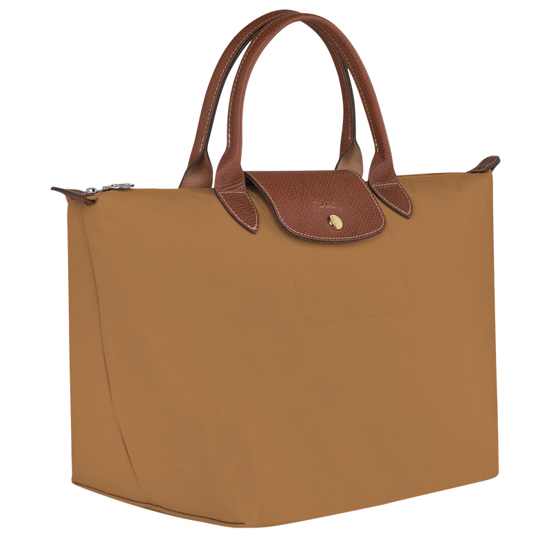 Bolsa de Mão Longchamp Le Pliage Original M Handbag Feminino Fawn | LC-OSPM9450