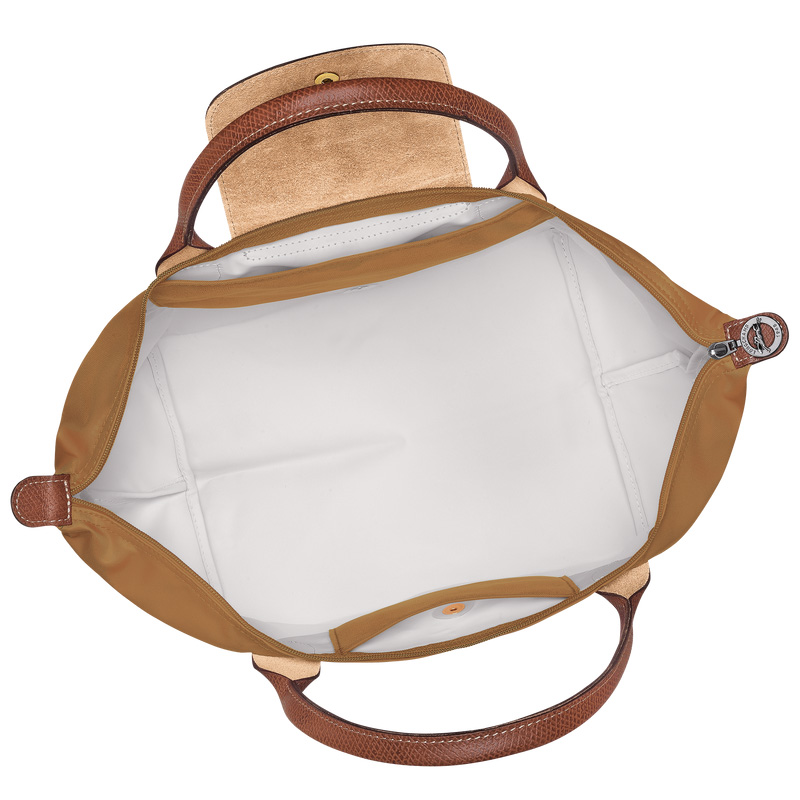 Bolsa de Mão Longchamp Le Pliage Original M Handbag Feminino Fawn | LC-OSPM9450