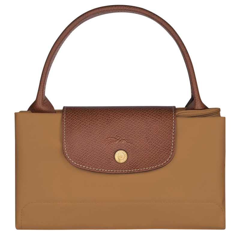 Bolsa de Mão Longchamp Le Pliage Original M Handbag Feminino Fawn | LC-OSPM9450
