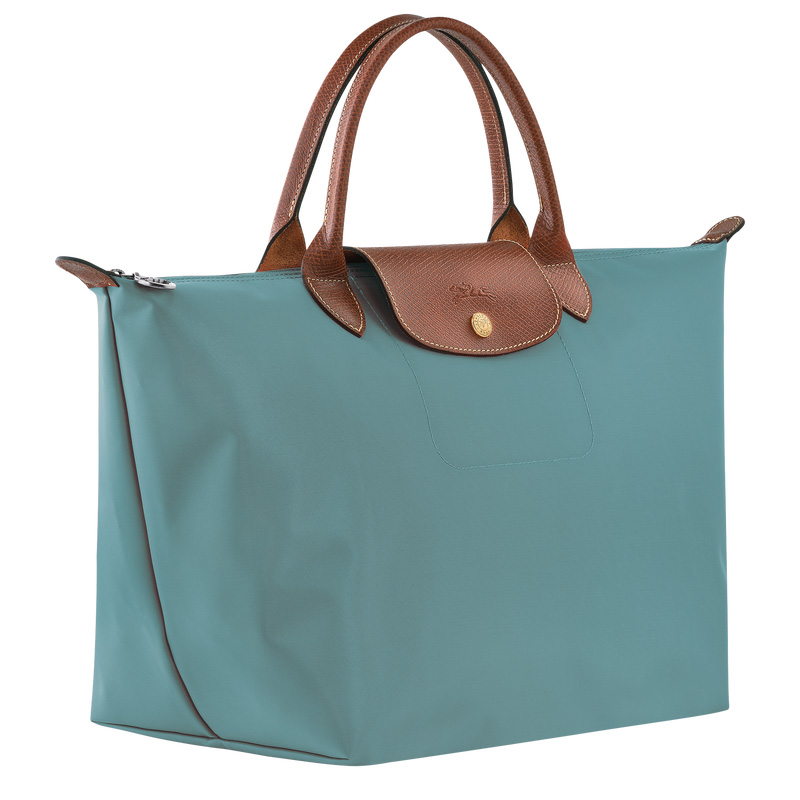 Bolsa de Mão Longchamp Le Pliage Original M Handbag Feminino Eucalyptus | LC-DWYG1147