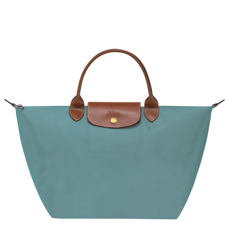 Bolsa de Mão Longchamp Le Pliage Original M Handbag Feminino Eucalyptus | LC-DWYG1147