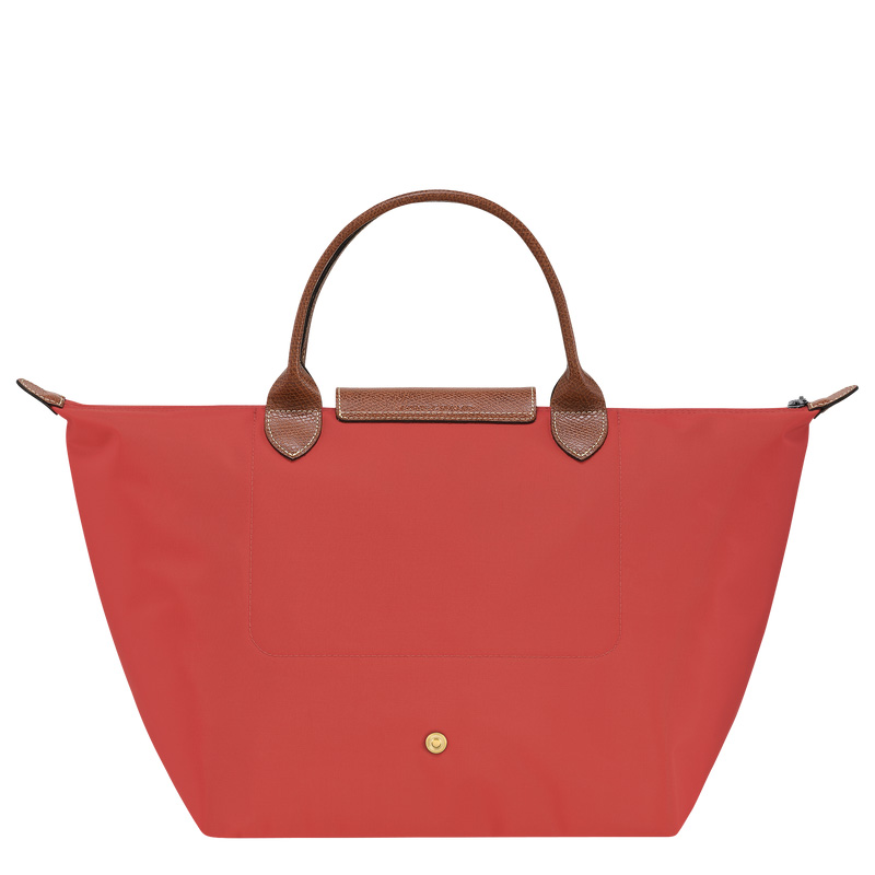 Bolsa de Mão Longchamp Le Pliage Original M Handbag Feminino Tomato | LC-RACB7272