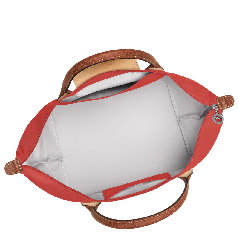 Bolsa de Mão Longchamp Le Pliage Original M Handbag Feminino Tomato | LC-RACB7272