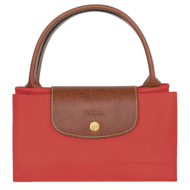 Bolsa de Mão Longchamp Le Pliage Original M Handbag Feminino Tomato | LC-RACB7272