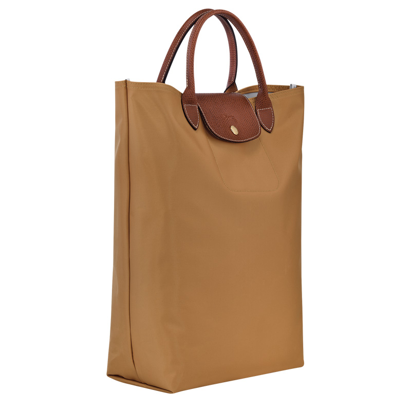 Bolsa de Mão Longchamp Le Pliage Original M Tote bag Feminino Fawn | LC-RHWU6119