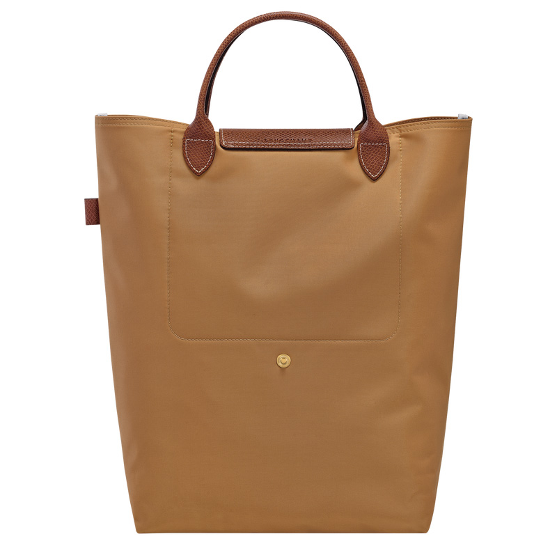 Bolsa de Mão Longchamp Le Pliage Original M Tote bag Feminino Fawn | LC-RHWU6119