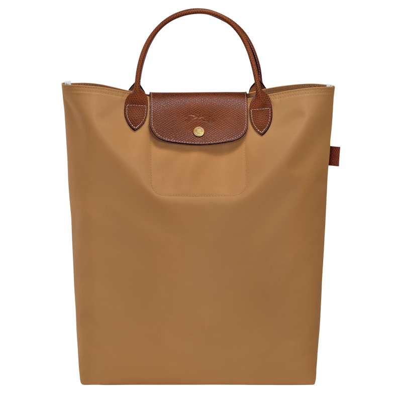 Bolsa de Mão Longchamp Le Pliage Original M Tote bag Feminino Fawn | LC-RHWU6119