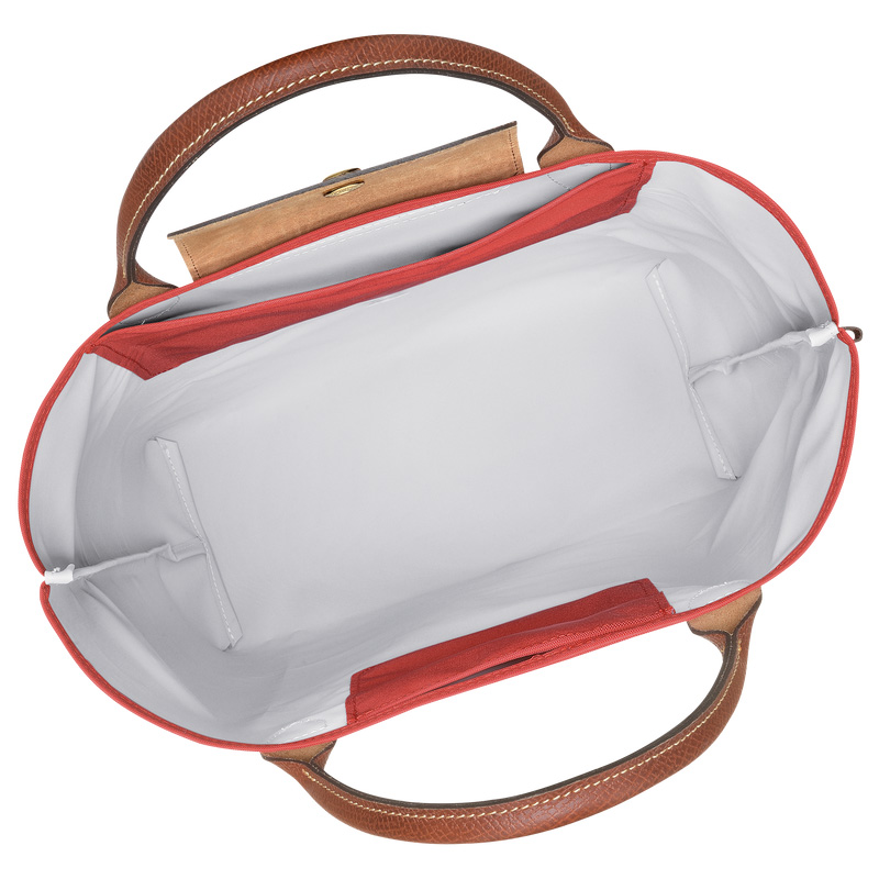 Bolsa de Mão Longchamp Le Pliage Original M Tote bag Feminino Tomato | LC-AGIC9191
