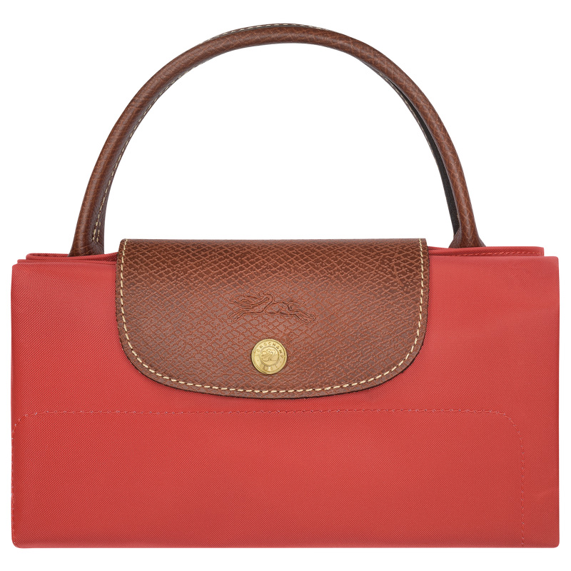 Bolsa de Mão Longchamp Le Pliage Original M Tote bag Feminino Tomato | LC-AGIC9191