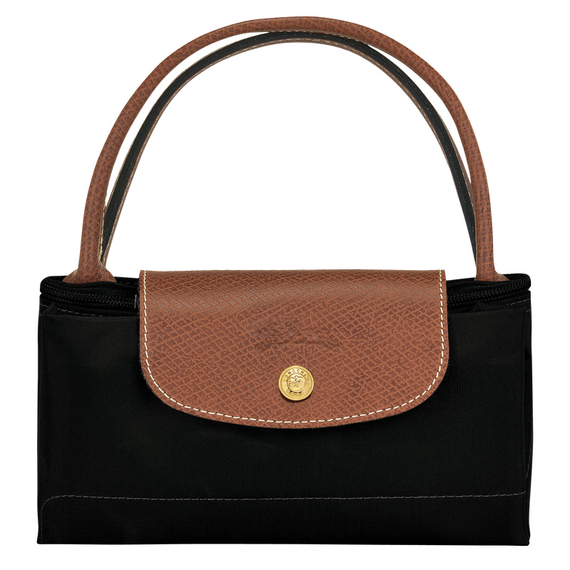 Bolsa de Mão Longchamp Le Pliage Original S Handbag Feminino Pretas | LC-RYFK8168
