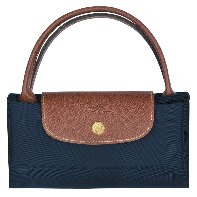 Bolsa de Mão Longchamp Le Pliage Original S Handbag Feminino Azul Marinho | LC-XWSD0619