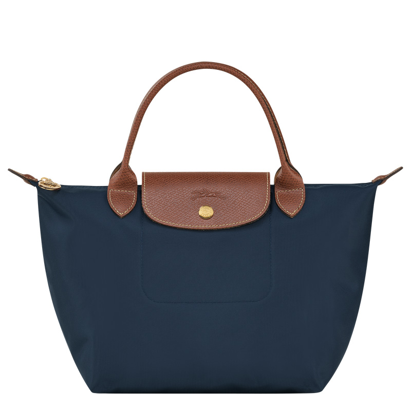 Bolsa de Mão Longchamp Le Pliage Original S Handbag Feminino Azul Marinho | LC-XWSD0619