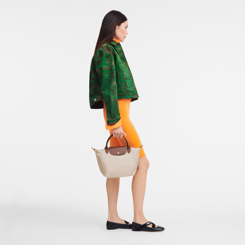Bolsa de Mão Longchamp Le Pliage Original S Handbag Feminino Paper | LC-HJZR2060