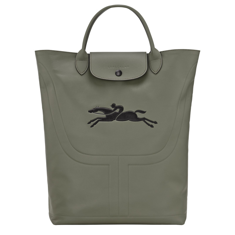 Bolsa de Mão Longchamp Le Pliage Xtra M Boots bag Masculino Caqui | LC-CAVC0664