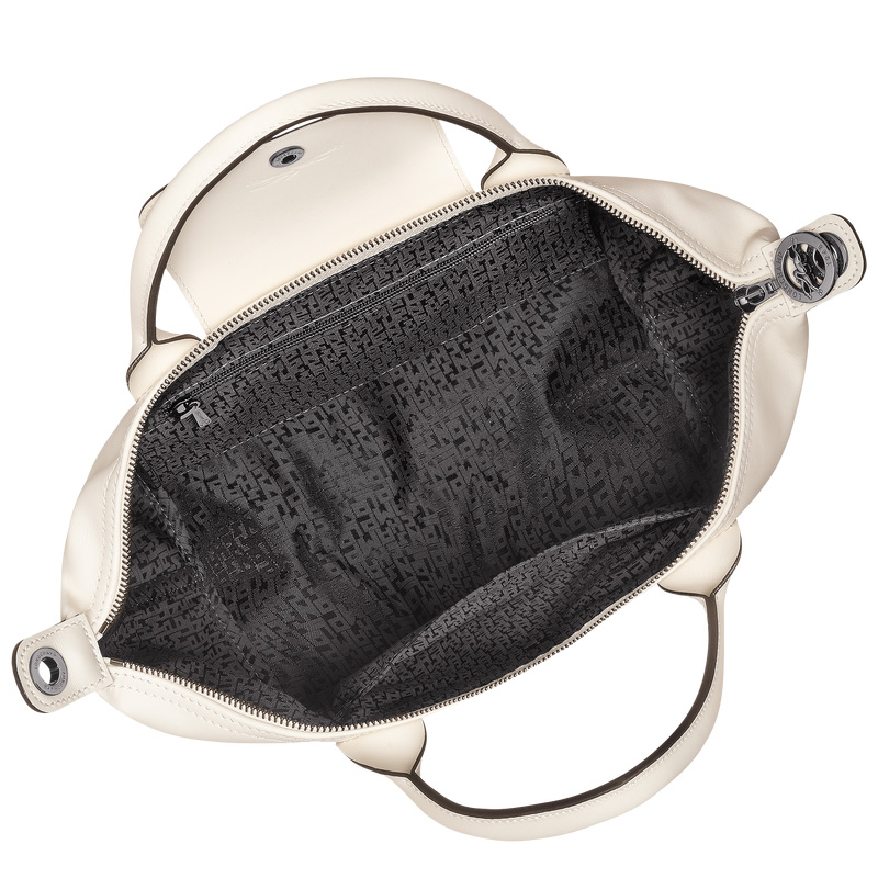 Bolsa de Mão Longchamp Le Pliage Xtra S Handbag Feminino Ecru | LC-MYSV9125