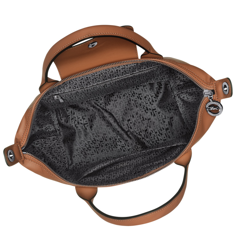Bolsa de Mão Longchamp Le Pliage Xtra S Handbag Feminino Cognac | LC-PRAE6956