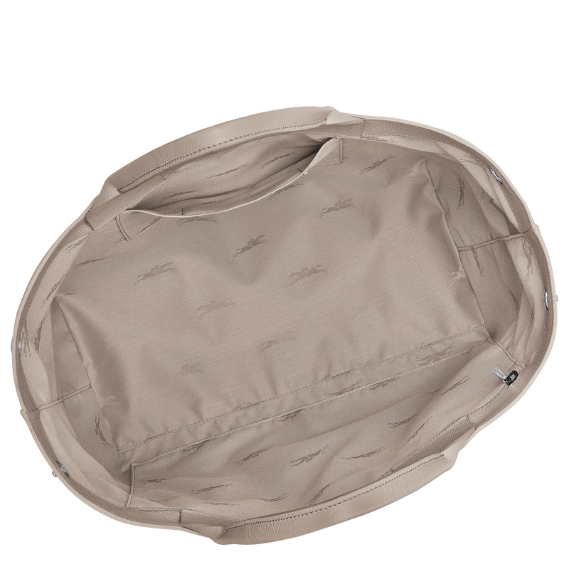 Bolsa de Mão Longchamp Le Roseau L Handbag Feminino Clay | LC-MUKV3817