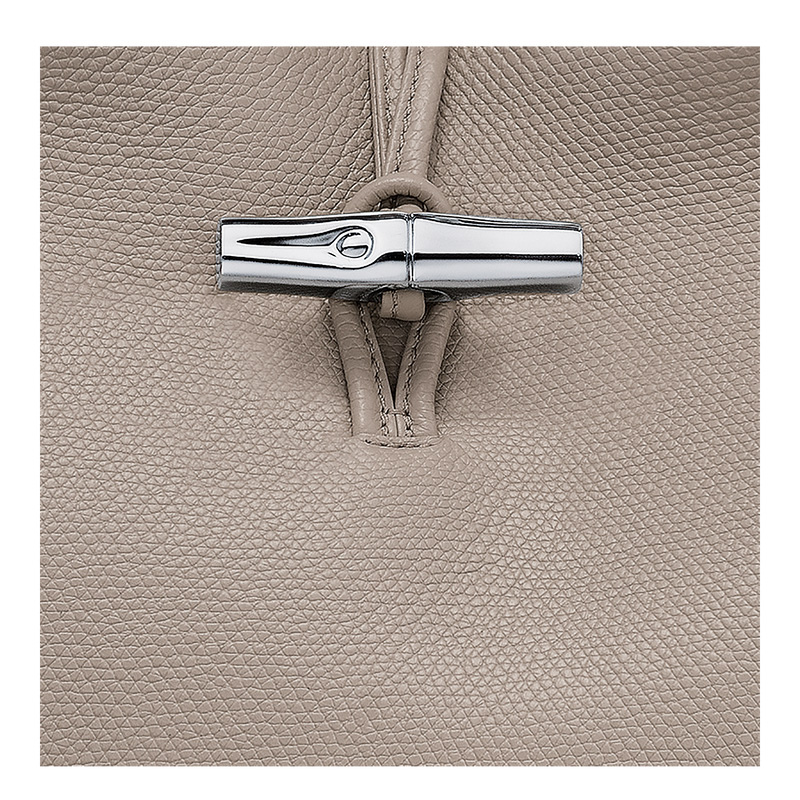 Bolsa de Mão Longchamp Le Roseau L Handbag Feminino Clay | LC-MUKV3817