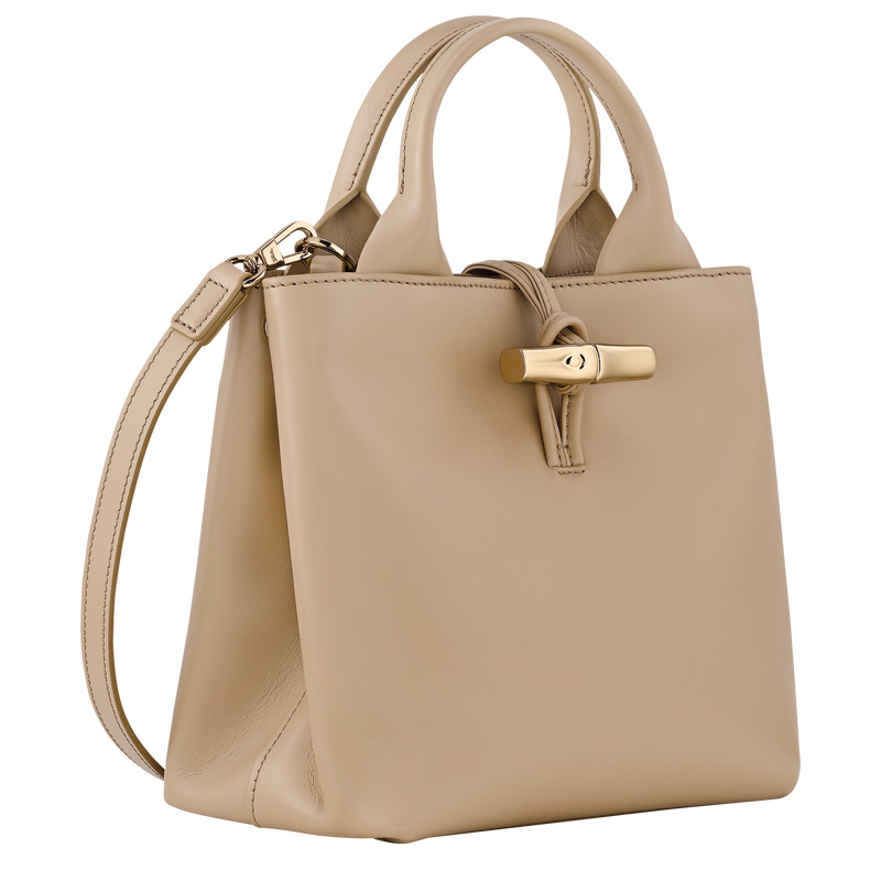 Bolsa de Mão Longchamp Le Roseau S Handbag Feminino Root | LC-XBYK6786