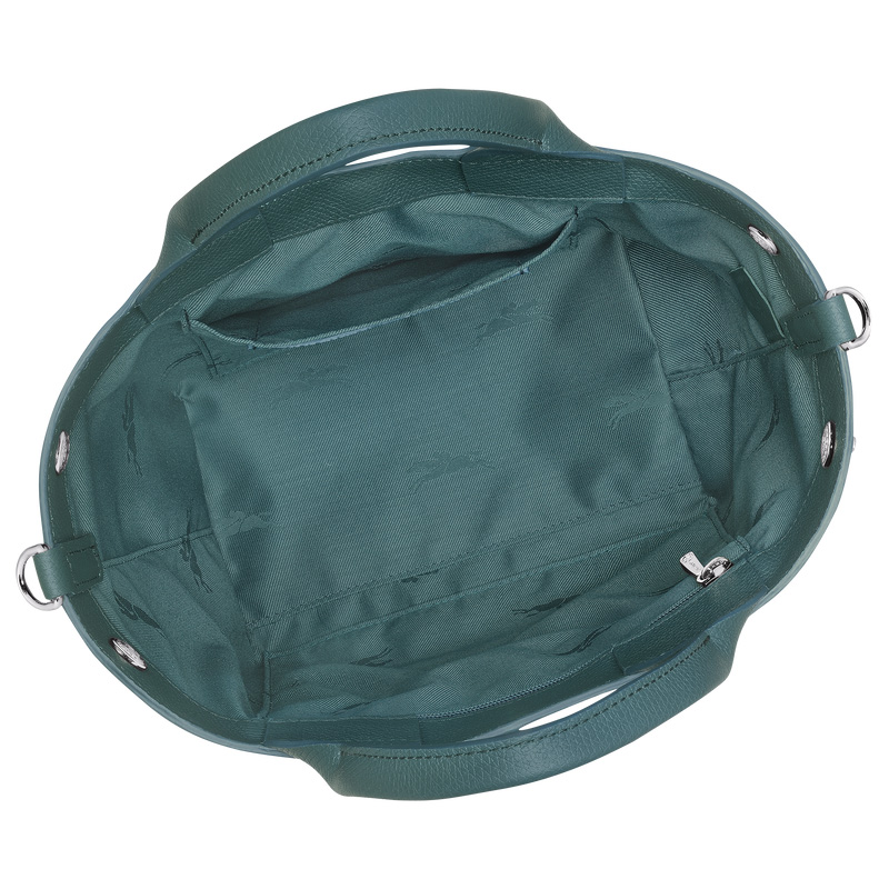 Bolsa de Mão Longchamp Le Roseau S Handbag Feminino Cedar | LC-EQAG3627