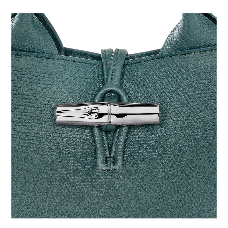 Bolsa de Mão Longchamp Le Roseau S Handbag Feminino Cedar | LC-EQAG3627