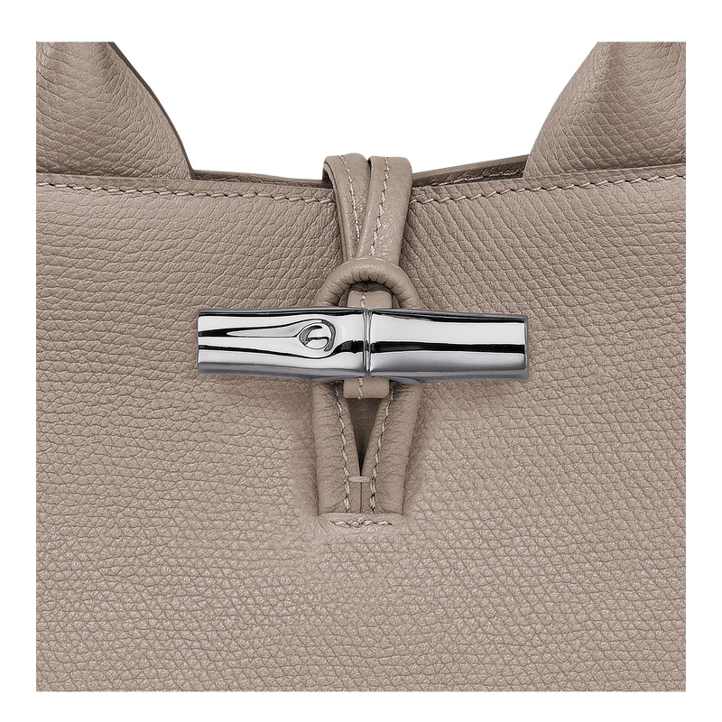 Bolsa de Mão Longchamp Le Roseau S Handbag Feminino Clay | LC-WBFY5266