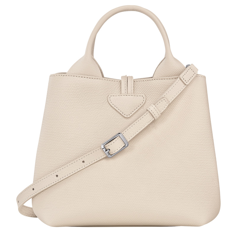 Bolsa de Mão Longchamp Le Roseau S Handbag Feminino Paper | LC-GDZR3671