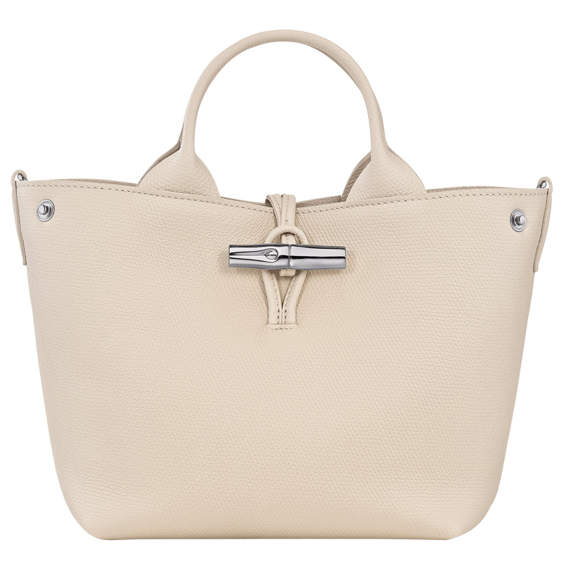 Bolsa de Mão Longchamp Le Roseau S Handbag Feminino Paper | LC-GDZR3671