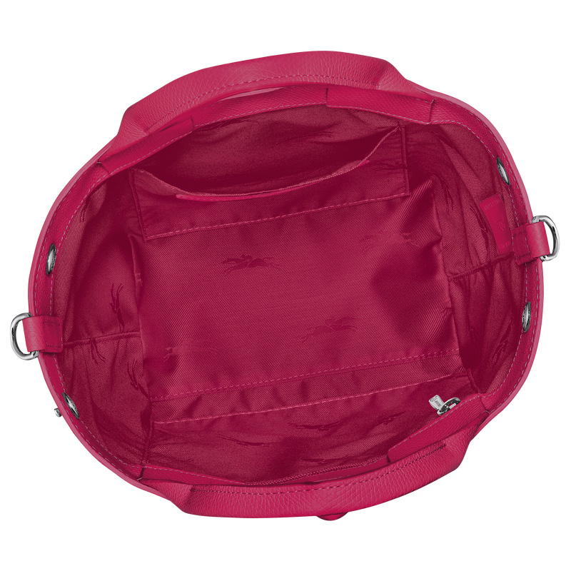 Bolsa de Mão Longchamp Le Roseau S Handbag Feminino Beetroot | LC-UTGC9325